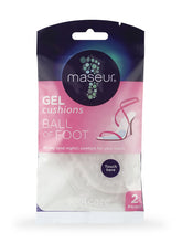 Maseur Footcare Gel Ball of Foot Cushions Twin